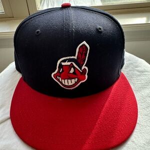 Old School Cleveland Indians size 7 1/2